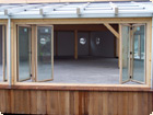 Cerramientos exteriores: ventanas plegables