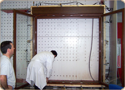Tests carried out at the CIDEMCO Laboratory